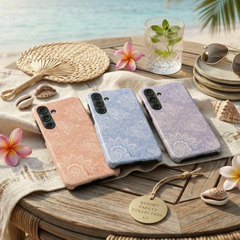 Personalized Resort Paisley Galaxy Case