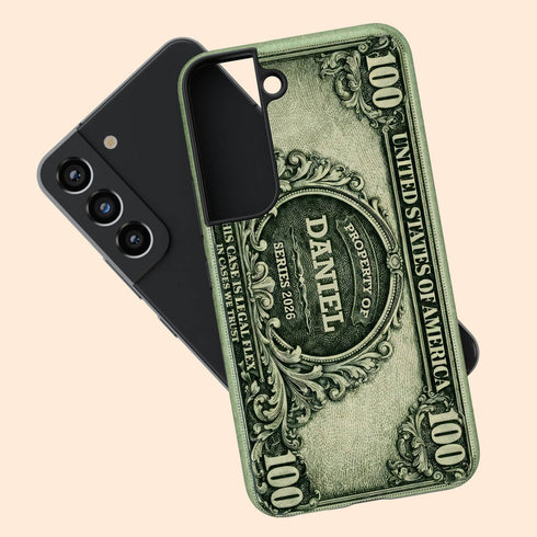 Personalized Classic 100 Dollar Note Galaxy Case