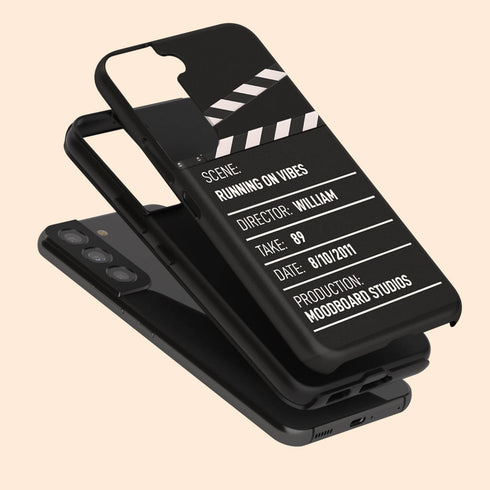 Personalized Movie Directors Clapperboard Galaxy Case