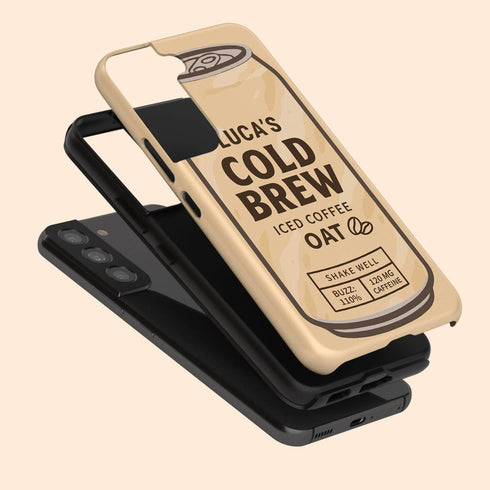 Personalized Coffee Lovers Cold Brew Galaxy Case