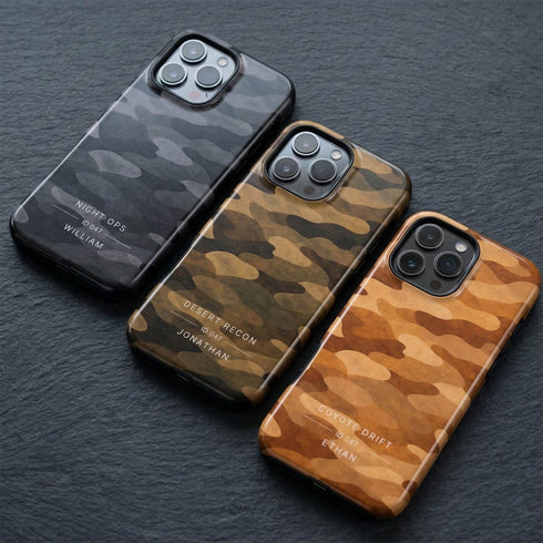 Personalized Classic Tactical Camo iPhone Case
