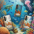 Personalized Enchanting Coastal Reef Galaxy Case