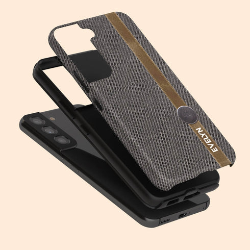 Personalized Cotton Fabric Denim Galaxy Case