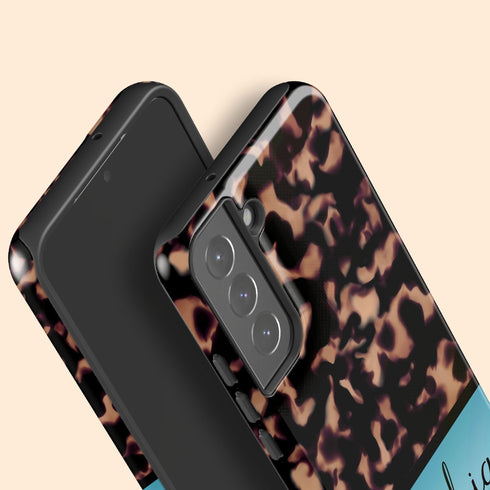 Gradient Color Custom Tortoiseshell Galaxy Case