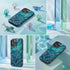 Personalized Polygon Glass Whale iPhone Case