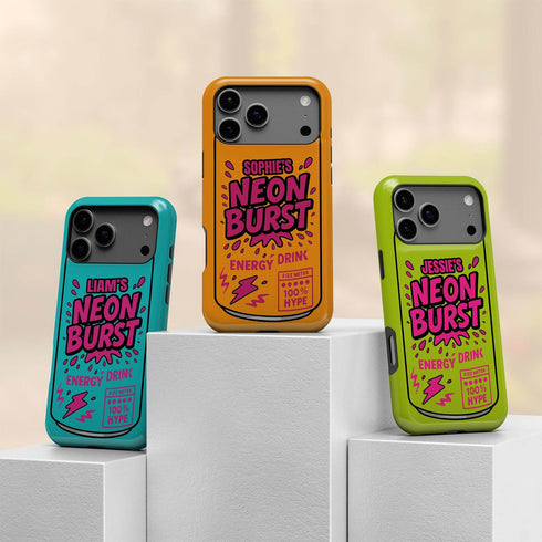 Personalized Sports Energy Drink iPhone Case