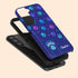 Custom Name Cat Paws Galaxy Case