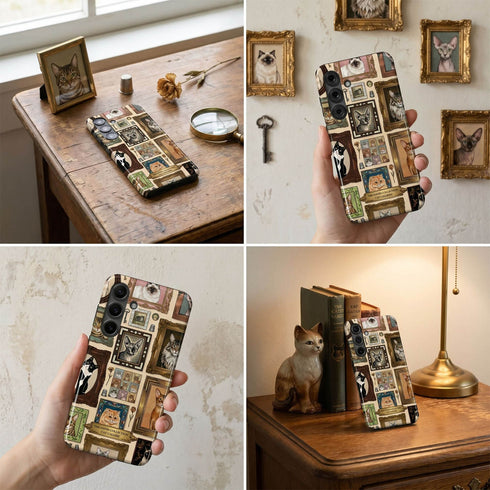 Personalized Cat Gallery Galaxy Case