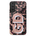 Custom 3D Initials Dark Tort Galaxy Case