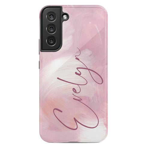 Acrylic Paint Custom Signature Personalized Name Galaxy Case