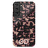 3D Custom Initials Dark Tort Galaxy Case - Centered