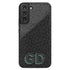 Custom 3D Initials Dark Leopard Galaxy Case - Centered
