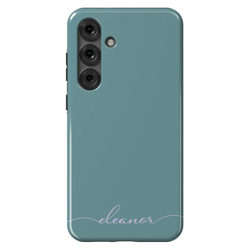 Custom Name Fresh Calligraphy Galaxy Case - Horizontal