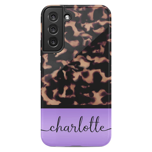 Gradient Color Custom Tortoiseshell Galaxy Case