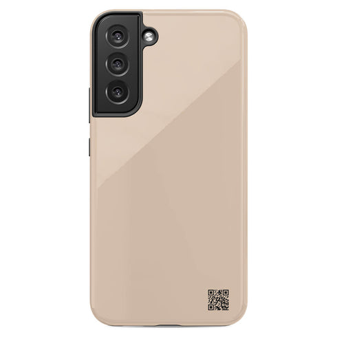 Custom Special Message QR Code Edge Galaxy Case