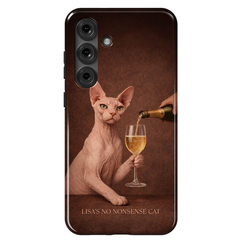 Custom Wine & Whiskers Galaxy Case