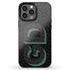 3D Initials Dark Leopard iPhone Case - Vertical