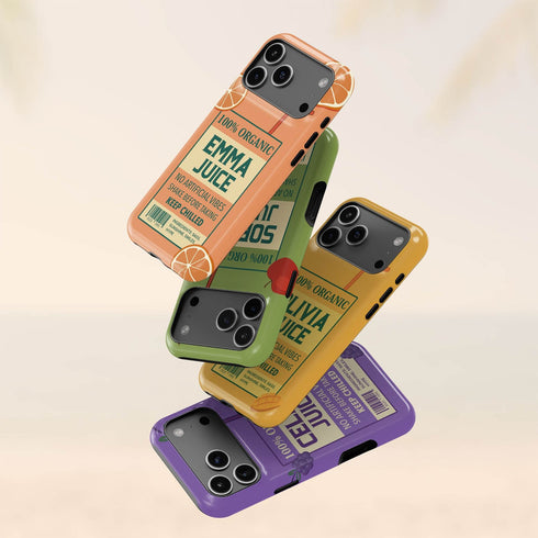 Personalized Refreshing Juice Box iPhone Case
