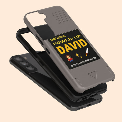 Personalized Pixel Retro Game Cartridge Galaxy Case