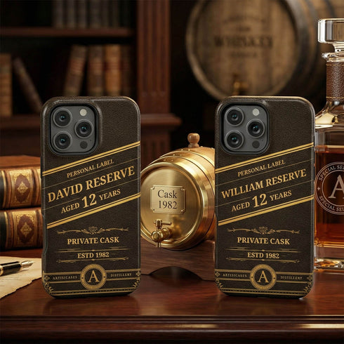 Personalized Prestigious Vintage Scotch iPhone Case