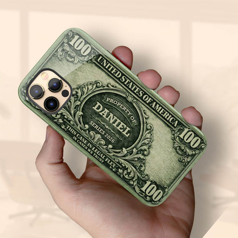 Personalized Classic 100 Dollar Note iPhone Case