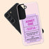 Personalized Admit One Ticket Chaos Pass Galaxy Case