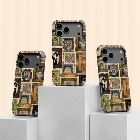 Personalized Cat Gallery iPhone Case