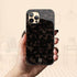 Custom QR Dark Tortoiseshell iPhone Case