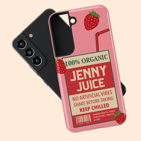 Personalized Refreshing Juice Box Galaxy Case