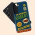 Personalized Retro Comic Book Galaxy Case
