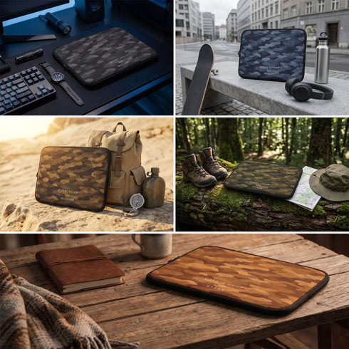 Personalized Tactical Camo Laptop Sleeve