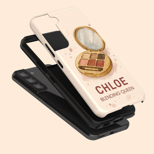 Personalized Glamour Blending Queen Makeup Palette Galaxy Case