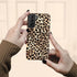 Custom Initials Lush Leopard Galaxy Case