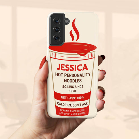 Personalized Funny Instant Noodles Cup Galaxy Case