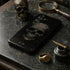 Personalized Obsidian Skull Galaxy Case