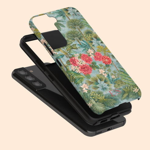 Personalized Paradise Garden Galaxy Case