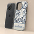 Custom Name Blue Bird & Flower iPhone Case