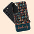 Custom Name Bookshelf Academia Galaxy Case