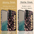 3D Custom Name Dark Tort Galaxy Case