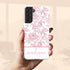 Custom Name French Toile De Jouy Galaxy Case V2