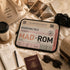 Personalized Boarding Pass Laptop Sleeve