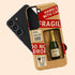 Personalized Fragile Wine Bottle Galaxy Case