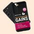Personalized Gym Rat Protein Powder Galaxy Case