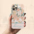 Custom Name Spring Floral Cottagecore iPhone Case
