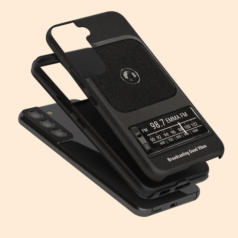 Personalized Retro Analog Radio Galaxy Case