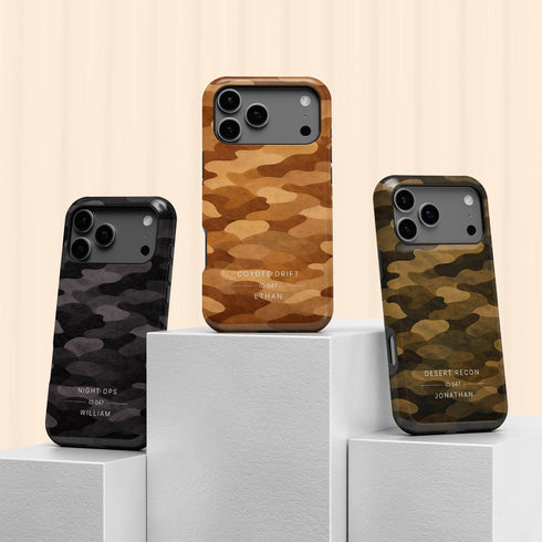 Personalized Classic Tactical Camo iPhone Case