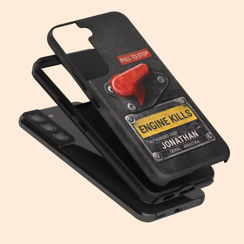 Personalized Racing Kill Switch Galaxy Case