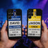 Personalized Music Concert Backstage Pass Galaxy Case
