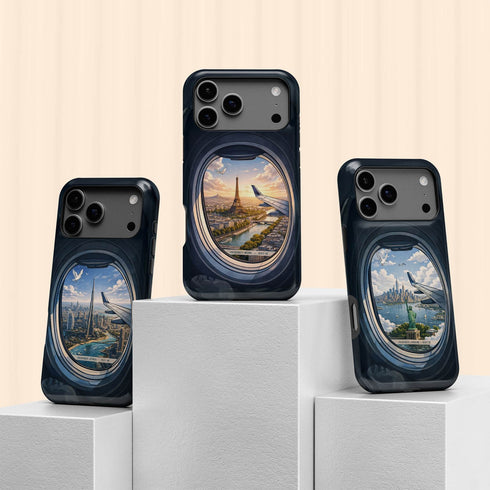 Personalized Iconic Window Seat iPhone Case