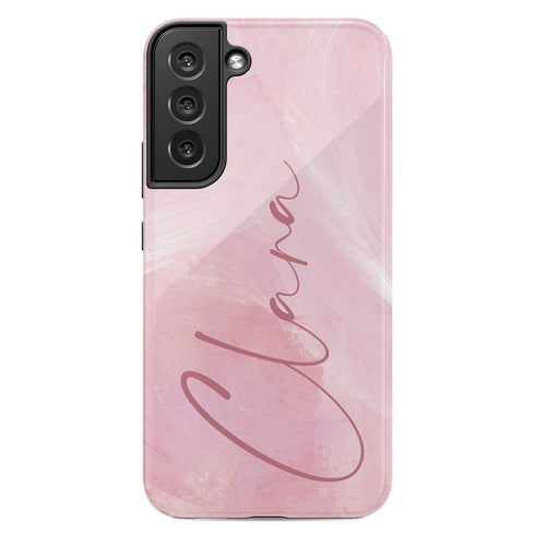 Acrylic Paint Custom Signature Personalized Name Galaxy Case